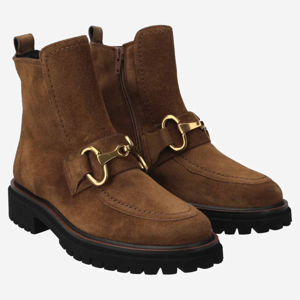 Paul Green Stiefeletten|Stiefelette 8024-004 Braun / Toffee