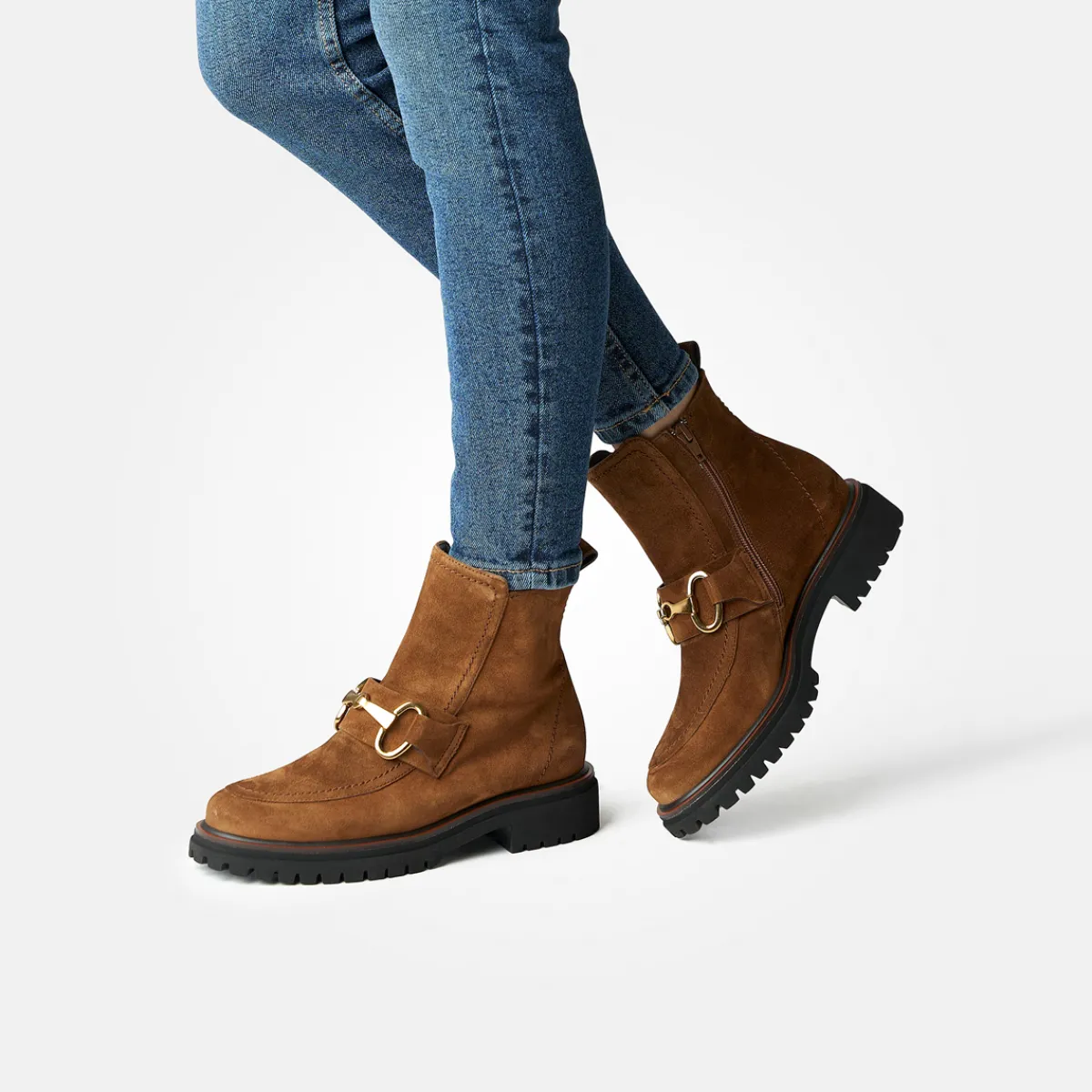 Paul Green Stiefeletten|Stiefelette 8024-004 Braun / Toffee