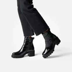 Paul Green Stiefeletten|Stiefelette 9907-066 Schwarz