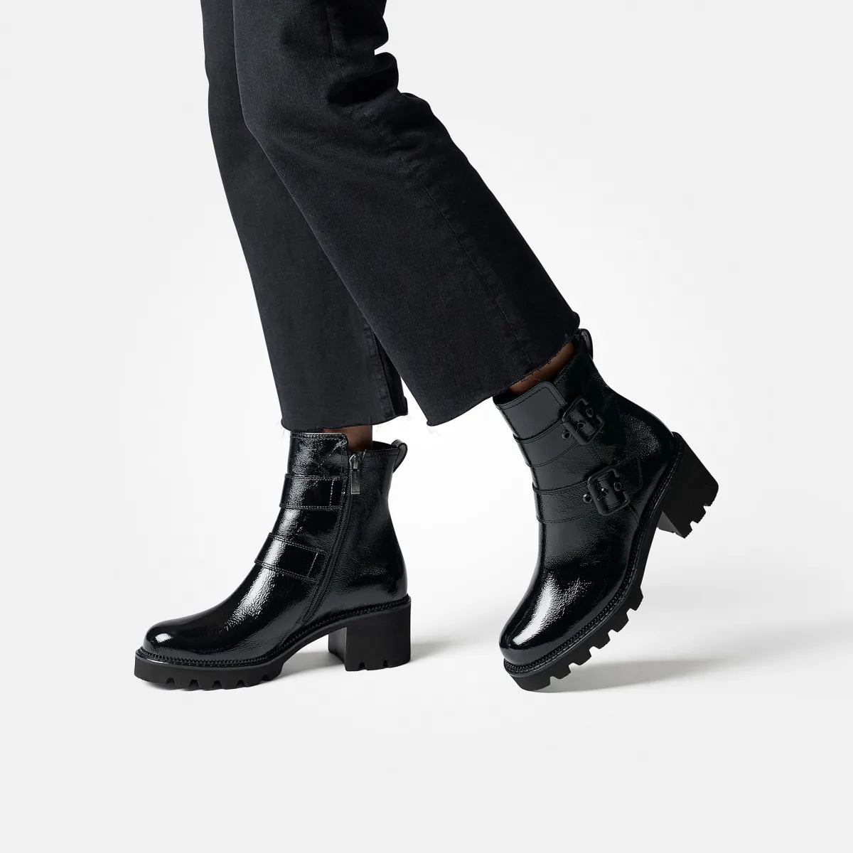 Paul Green Stiefeletten|Stiefelette 9907-066 Schwarz