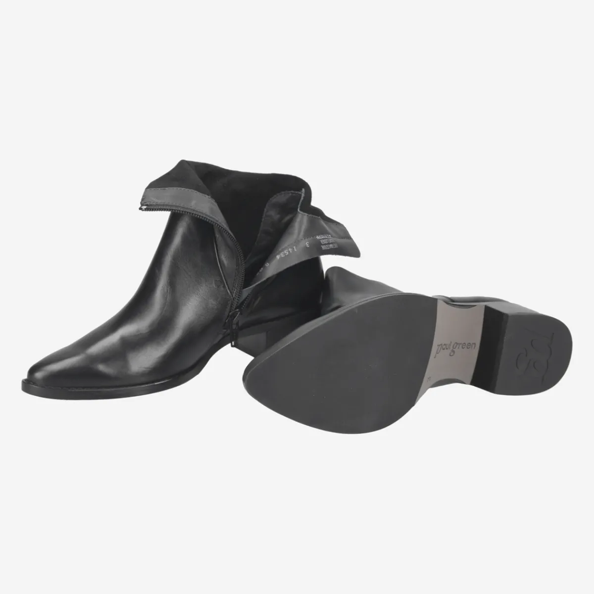 Paul Green Stiefeletten|Stiefelette 8074-000 Schwarz