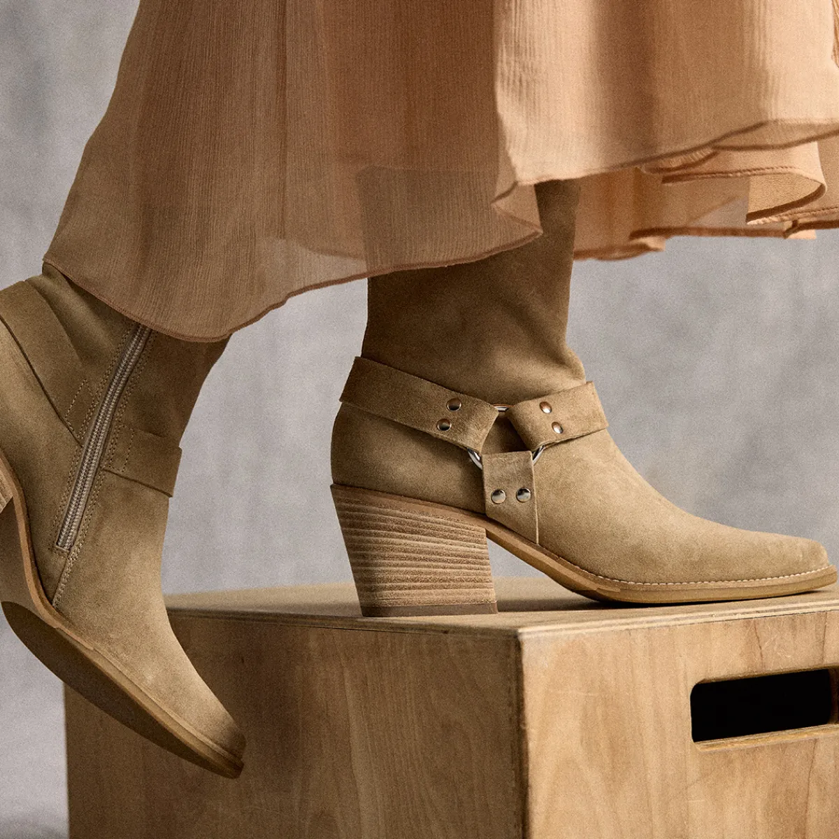 Paul Green Stiefeletten|Stiefelette 8201-047 Beige