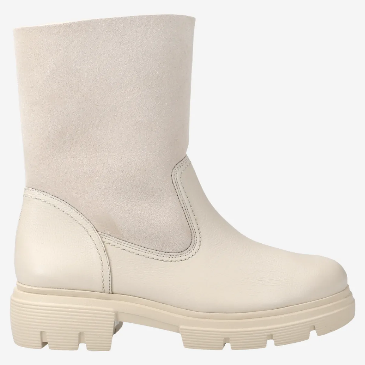 Paul Green Warmfutter|Stiefeletten|Stiefelette mit Lammfell 8064-004 Beige
