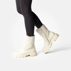 Paul Green Warmfutter|Stiefeletten|Stiefelette mit Lammfell 8064-004 Beige