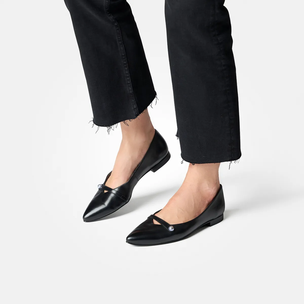 Paul Green Ballerina|SUPER SOFT Ballerina 1066-045 Schwarz