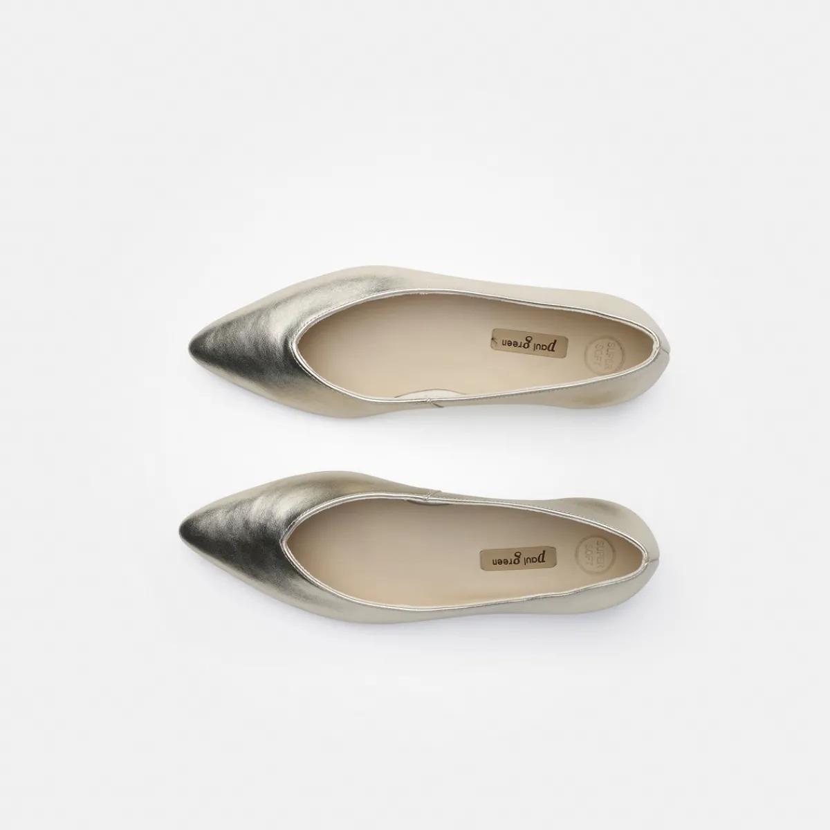 Paul Green Ballerina|SUPER SOFT Ballerina 3772-155 Gold