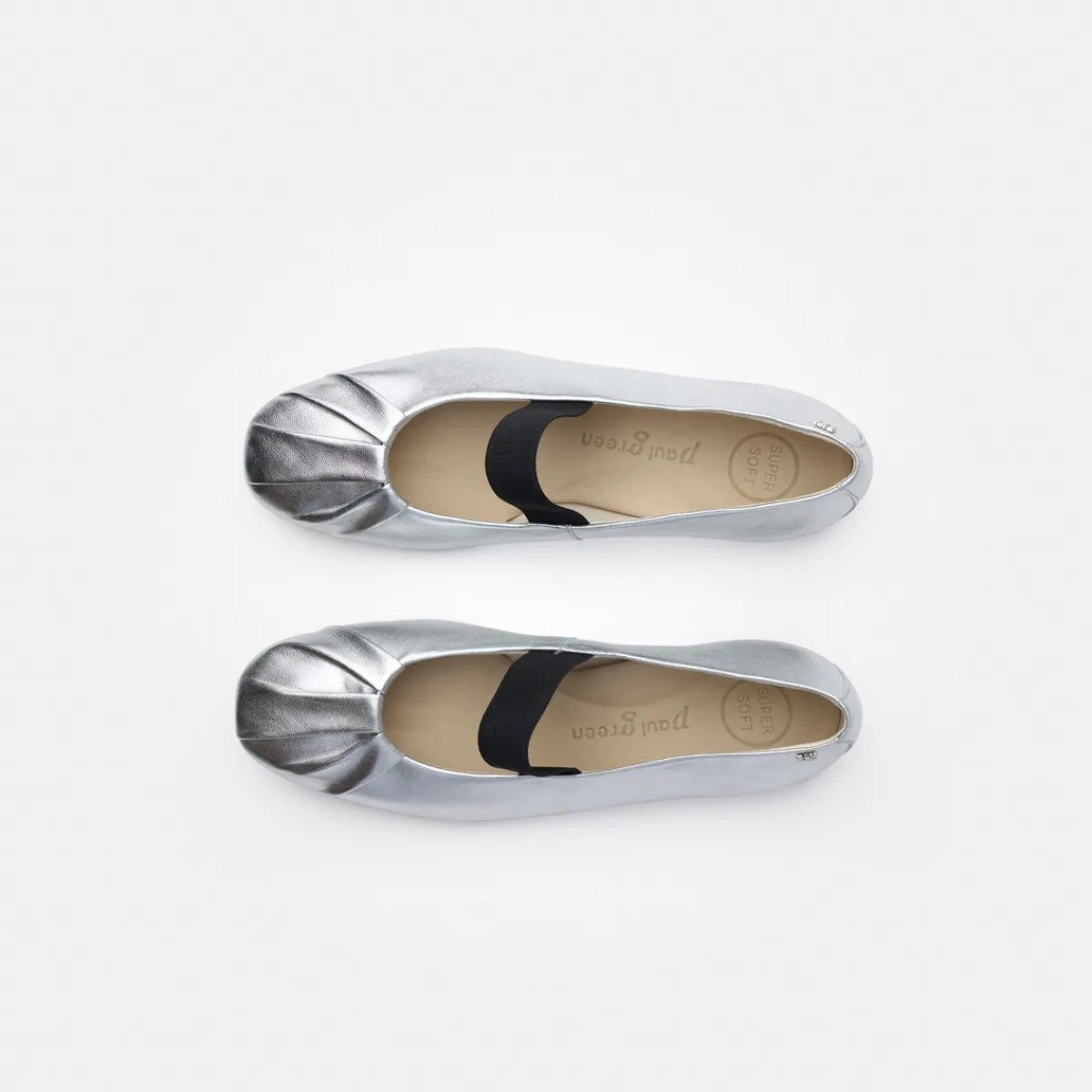 Paul Green Ballerina|SUPER SOFT Ballerina 1112-025 Silber