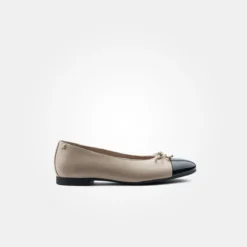 Paul Green Ballerina|SUPER SOFT Ballerina 1000-000 Beige / Schwarz