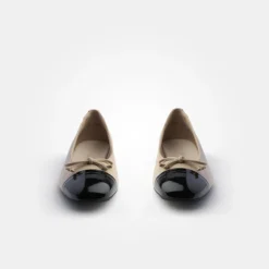 Paul Green Ballerina|SUPER SOFT Ballerina 1000-000 Beige / Schwarz