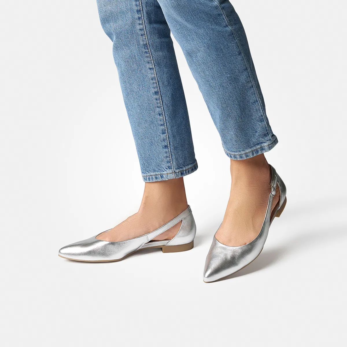 Paul Green Ballerina|SUPER SOFT Ballerina 2992-095 Silber