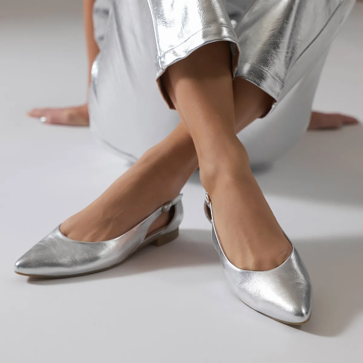 Paul Green Ballerina|SUPER SOFT Ballerina 2992-095 Silber