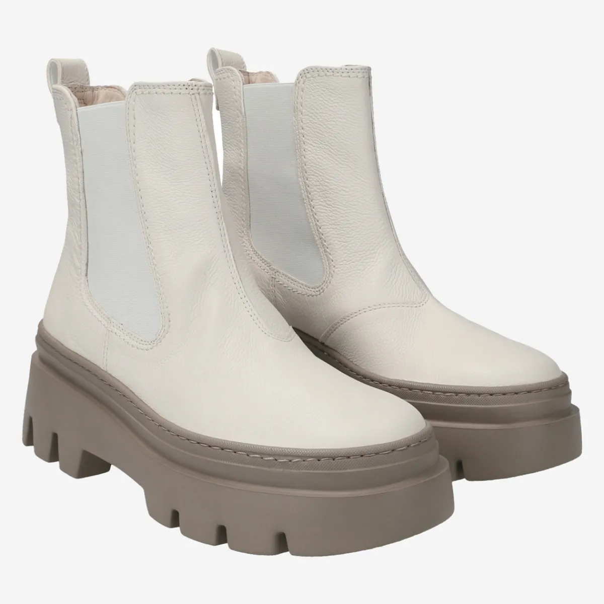 Paul Green Stiefeletten|SUPER SOFT Chelsea-Boots 9124-032 Weiß