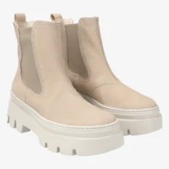 Paul Green Stiefeletten|SUPER SOFT Chelsea-Boots 9124-012 Beige