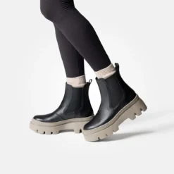 Paul Green Stiefeletten|SUPER SOFT Chelsea-Boots 9124-002 Schwarz