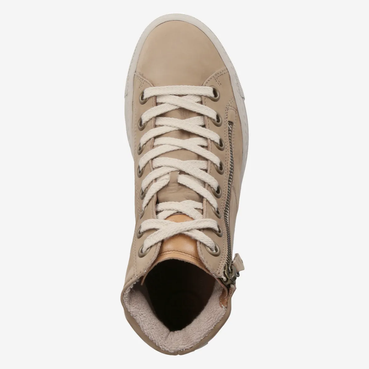 Paul Green Sneaker|SUPER SOFT Hightop-Pauls 4024-070 Beige
