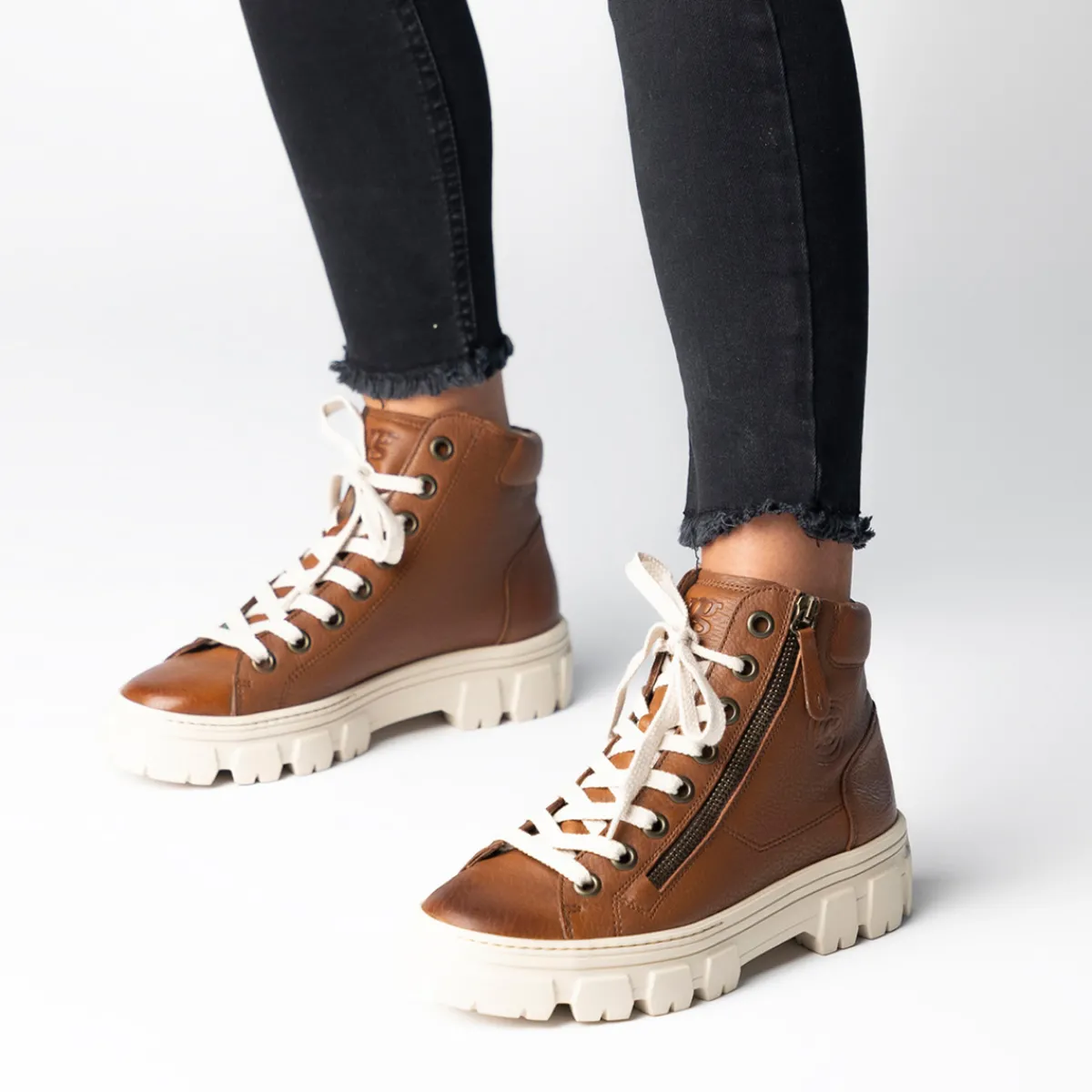 Paul Green Boots|SUPER SOFT Hightop-Pauls 5210-032 Braun