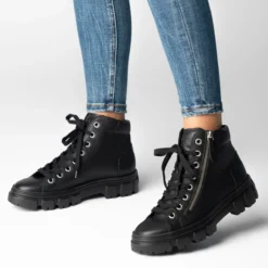 Paul Green Boots|SUPER SOFT Hightop-Pauls 5210-022 Schwarz