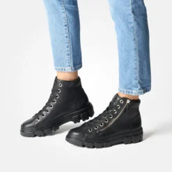 Paul Green Boots|SUPER SOFT Hightop-Pauls 5210-022 Schwarz