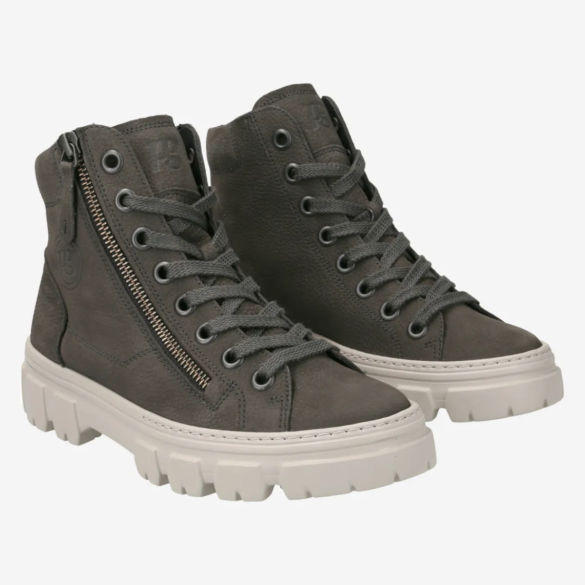 Paul Green Boots|SUPER SOFT Hightop-Pauls 5210-012 Grau
