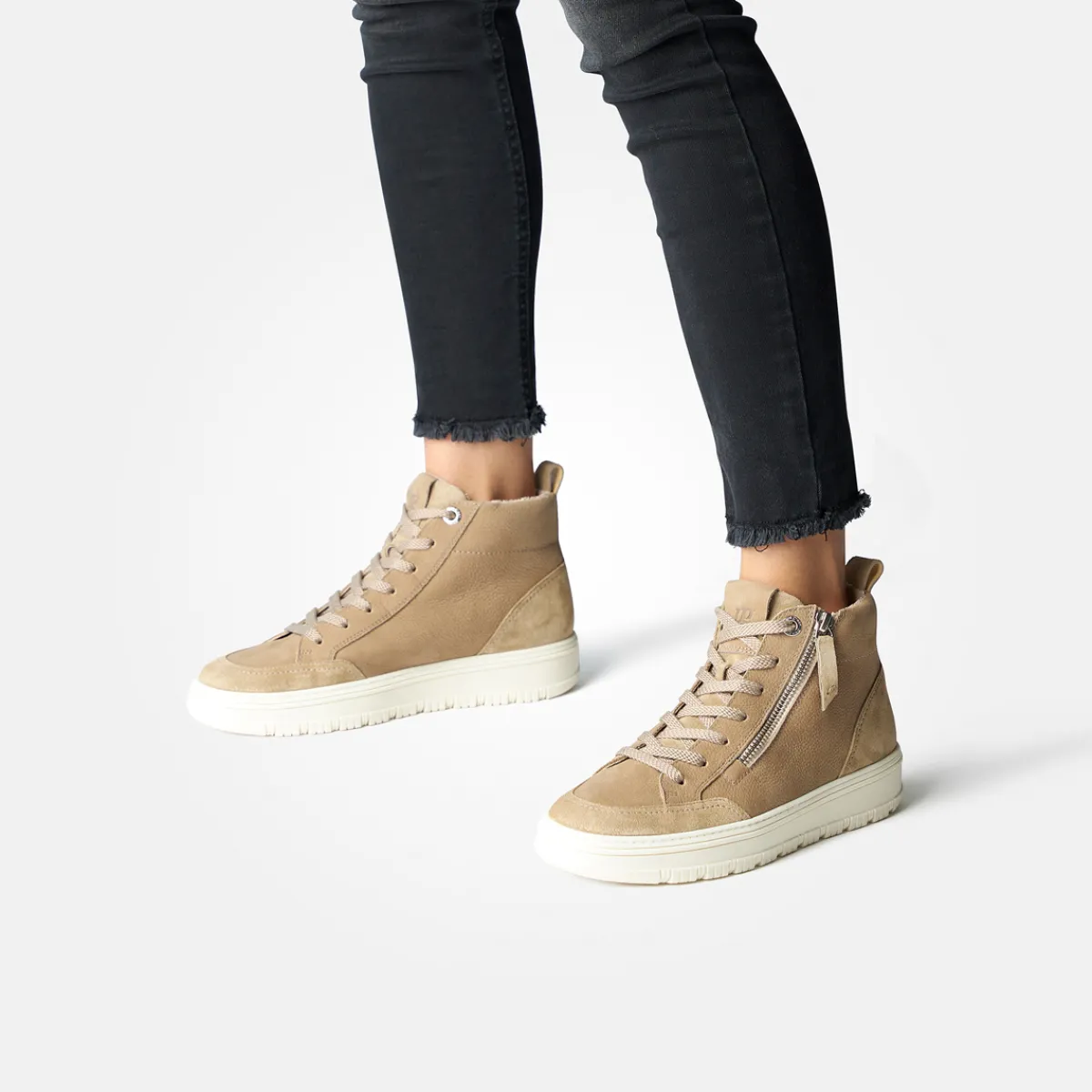 Paul Green Sneaker|SUPER SOFT Hightop-Pauls mit RELAX-WEITE 5289-020 Beige