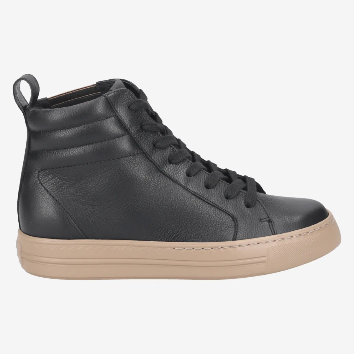 Paul Green Sneaker|SUPER SOFT Hightop-Pauls mit Wechselfußbett 5277-004 Schwarz