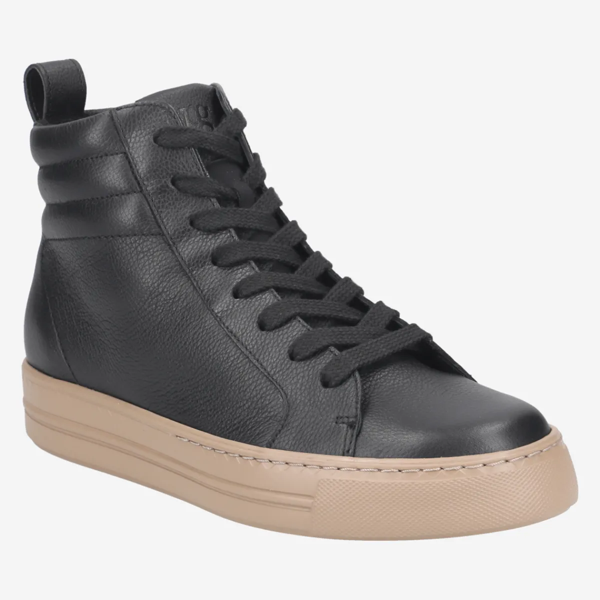Paul Green Sneaker|SUPER SOFT Hightop-Pauls mit Wechselfußbett 5277-004 Schwarz