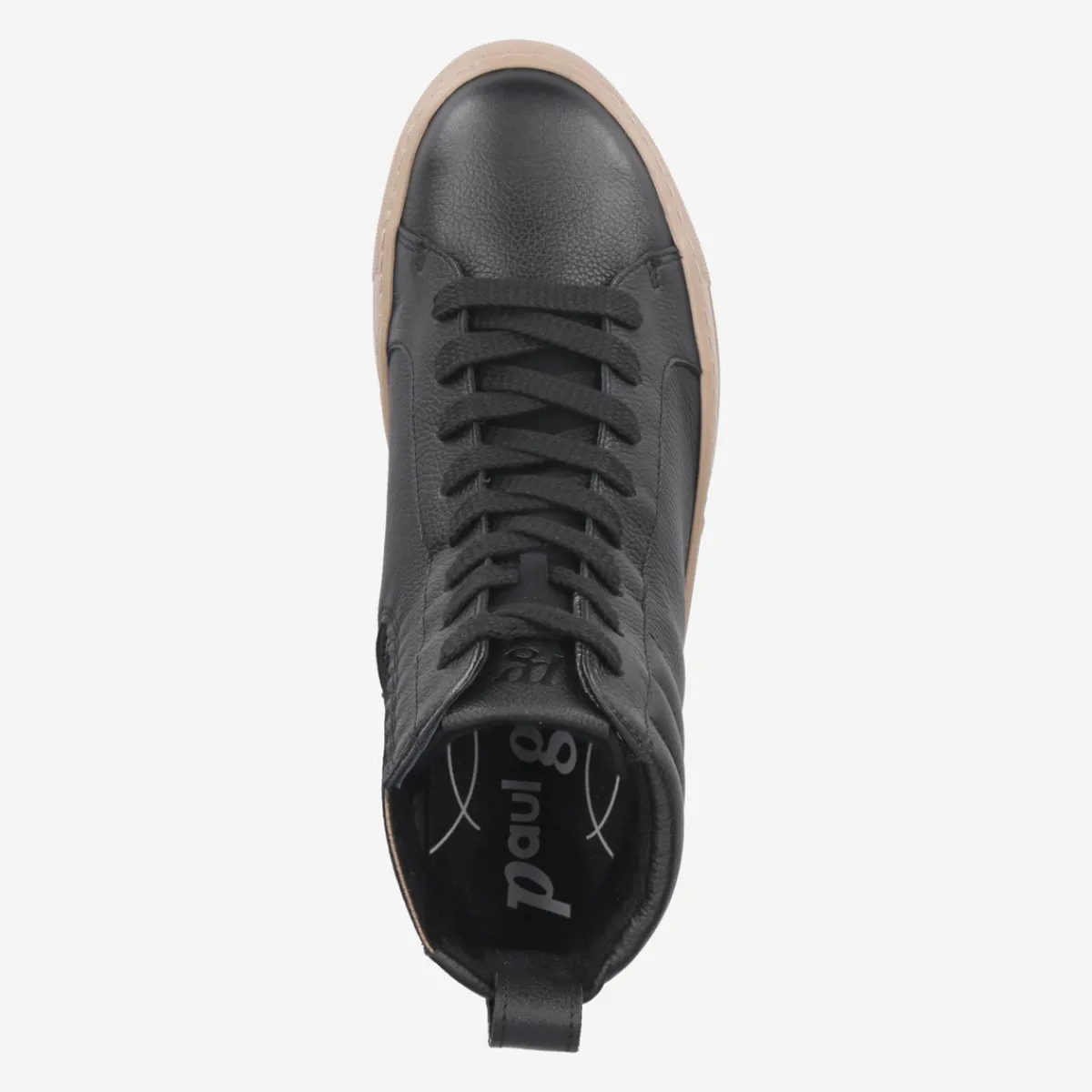 Paul Green Sneaker|SUPER SOFT Hightop-Pauls mit Wechselfußbett 5277-004 Schwarz