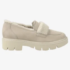 Paul Green Warmfutter|Slipper & Mokassin|SUPER SOFT Loafer mit RELAX-WEITE 1036-004 Beige