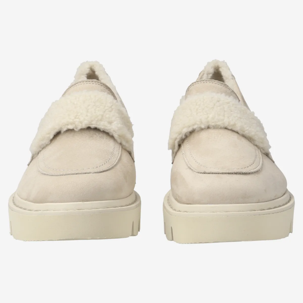 Paul Green Warmfutter|Slipper & Mokassin|SUPER SOFT Loafer mit RELAX-WEITE 1036-004 Beige