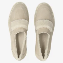 Paul Green Warmfutter|Slipper & Mokassin|SUPER SOFT Loafer mit RELAX-WEITE 1036-004 Beige