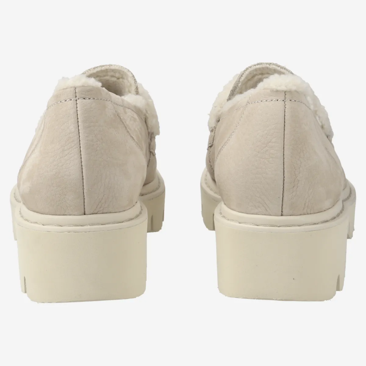 Paul Green Warmfutter|Slipper & Mokassin|SUPER SOFT Loafer mit RELAX-WEITE 1036-004 Beige