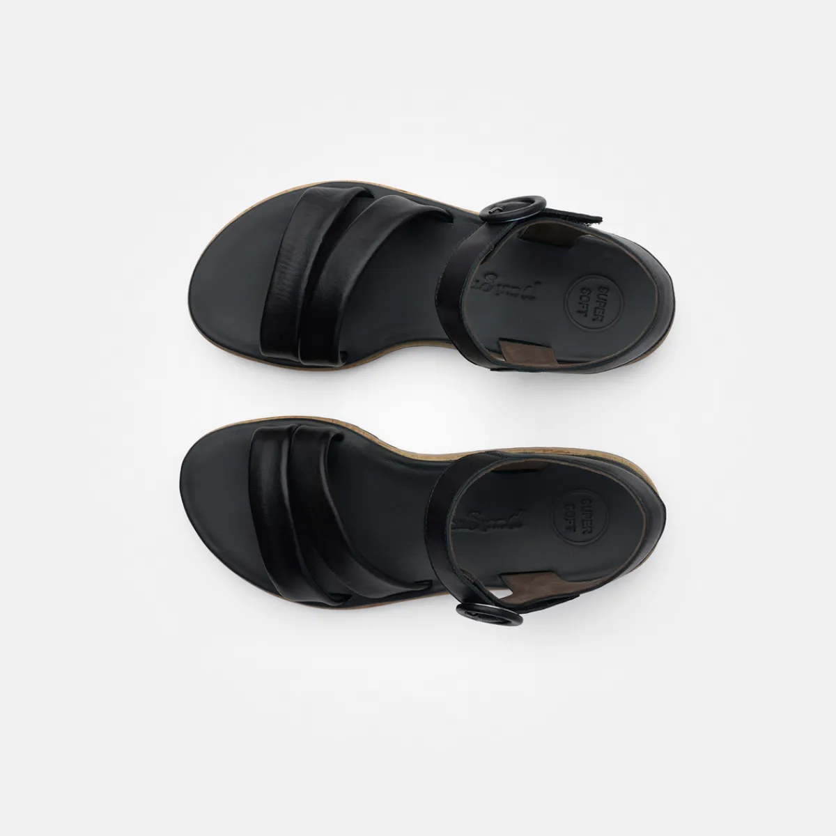 Paul Green Sandaletten|SUPER SOFT Sandale 6112-025 Schwarz