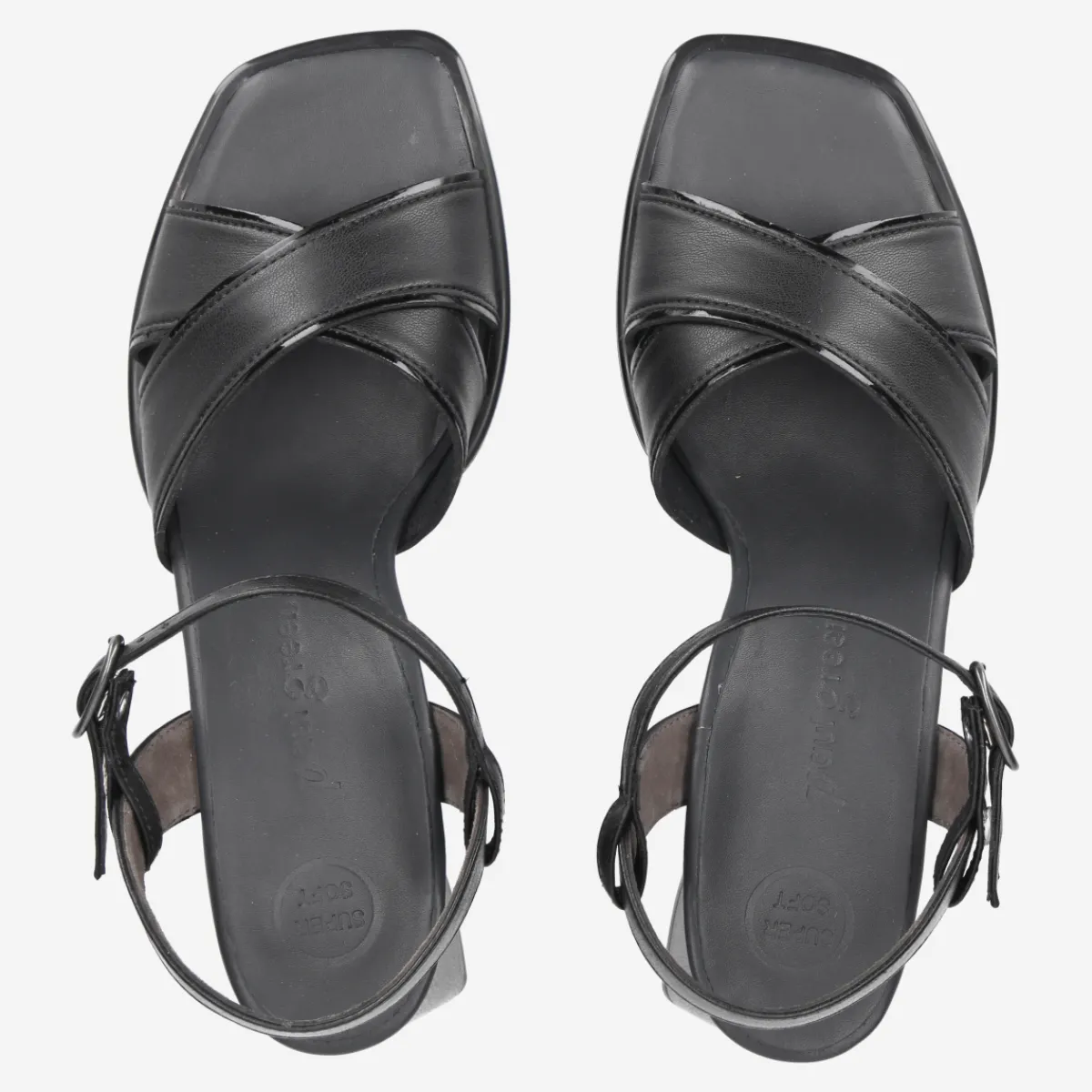 Paul Green Sandaletten|SUPER SOFT Sandalette 6108-035 Schwarz
