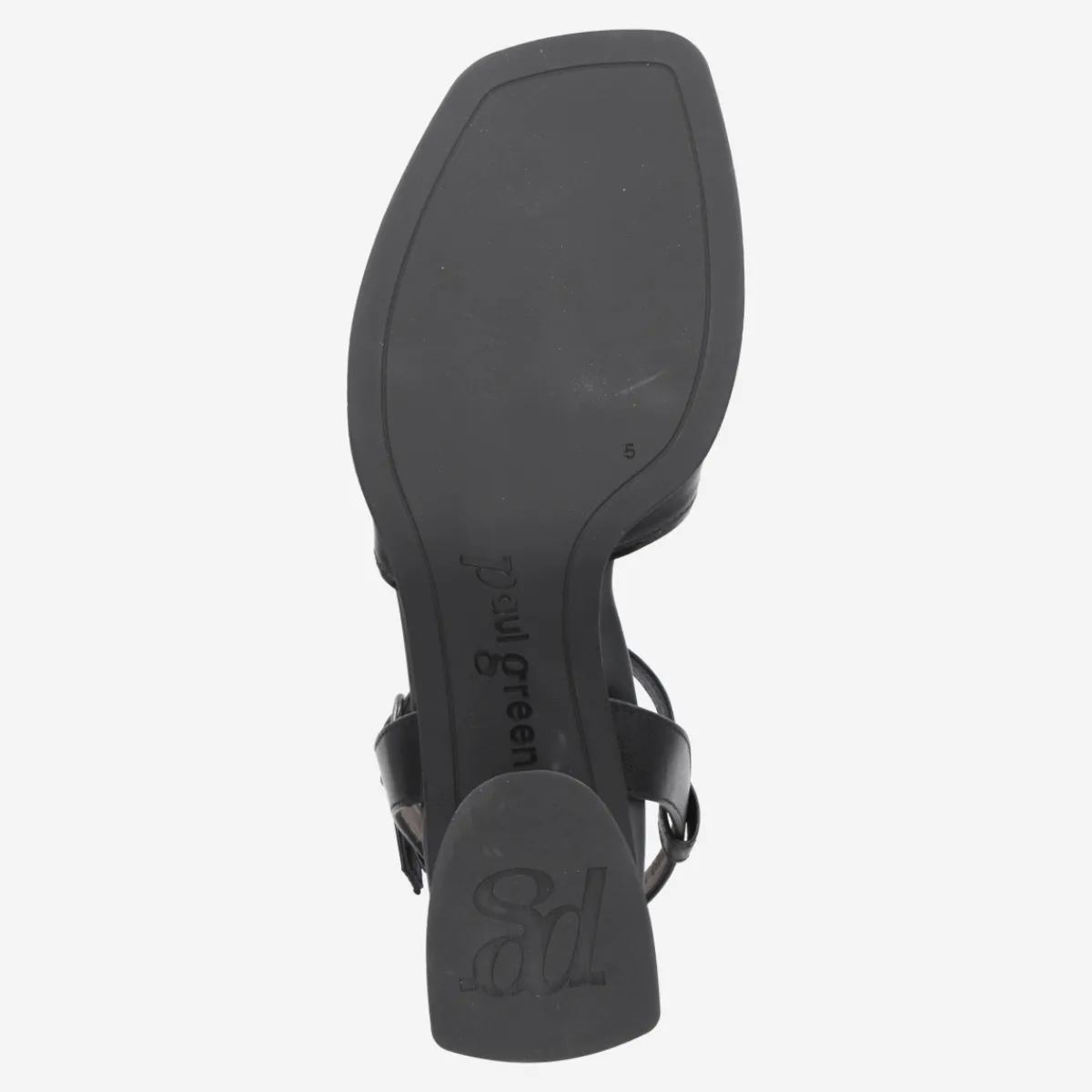Paul Green Sandaletten|SUPER SOFT Sandalette 6108-035 Schwarz