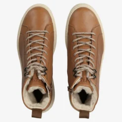 Paul Green Warmfutter|Boots|SUPER SOFT Schnürstiefelette mit Warmfutter 5287-050 Braun