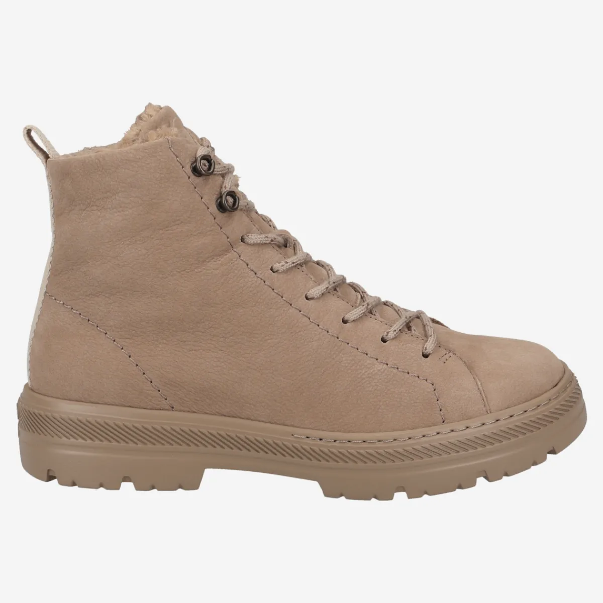 Paul Green Warmfutter|Boots|SUPER SOFT Schnürstiefelette mit Warmfutter 5287-004 Beige