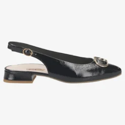 Paul Green Peeptoes & Slingpumps|SUPER SOFT Sling-Sandalette 6091-035 Schwarzblau