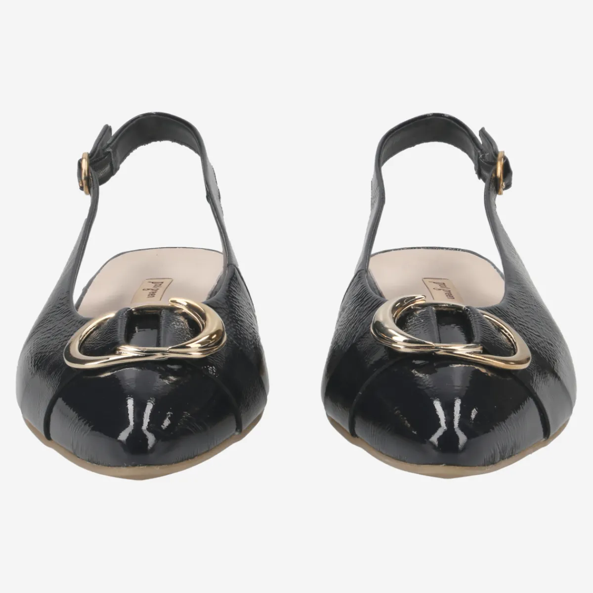 Paul Green Peeptoes & Slingpumps|SUPER SOFT Sling-Sandalette 6091-035 Schwarzblau