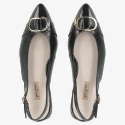 Paul Green Peeptoes & Slingpumps|SUPER SOFT Sling-Sandalette 6091-035 Schwarzblau