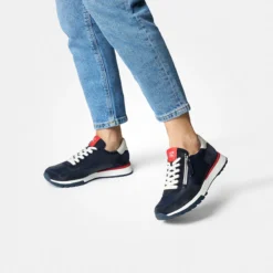 Paul Green Sneaker|SUPER SOFT Sneaker mit Wechselfußbett 5310-035 Blau