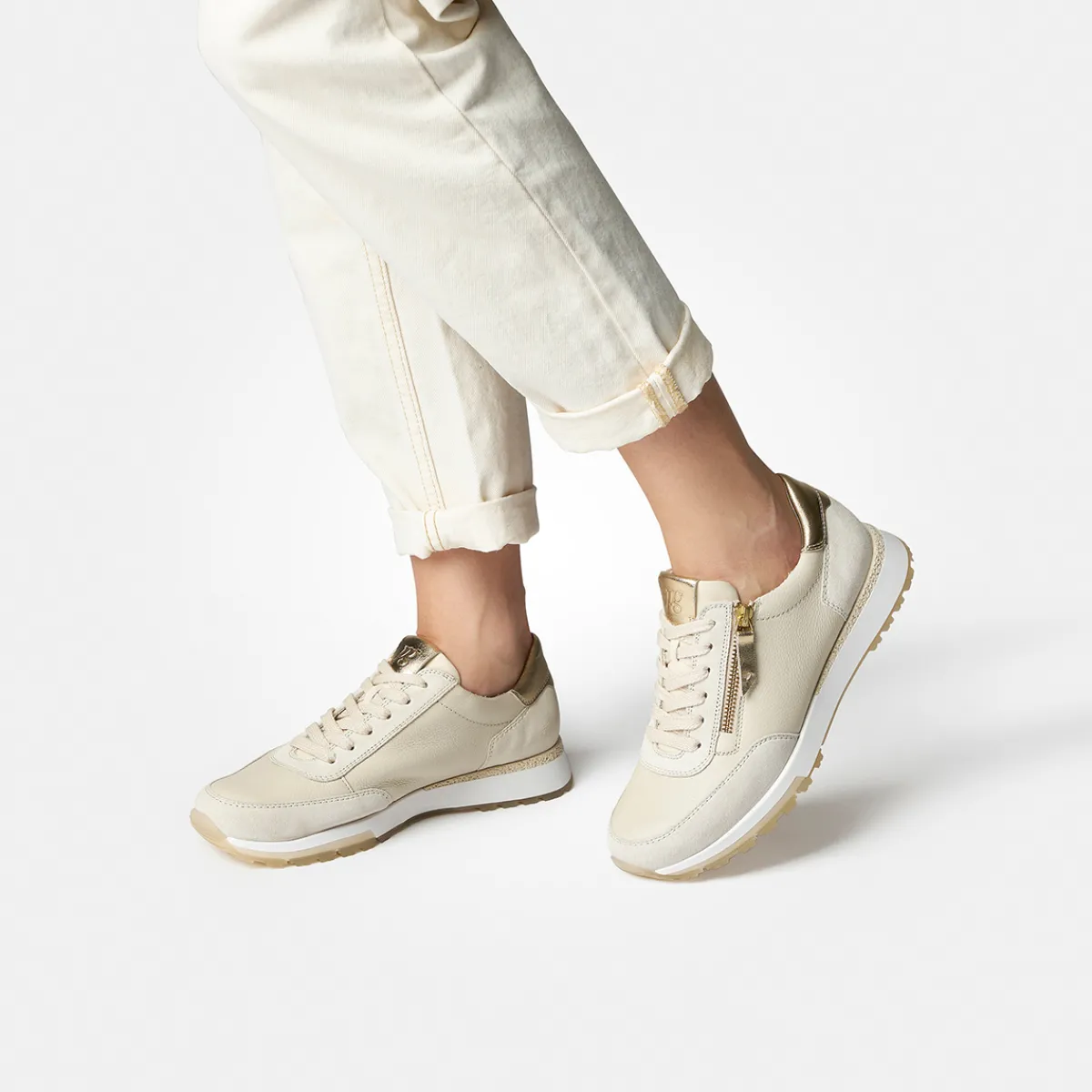 Paul Green Sneaker|SUPER SOFT Sneaker mit Wechselfußbett 5310-005 Beige