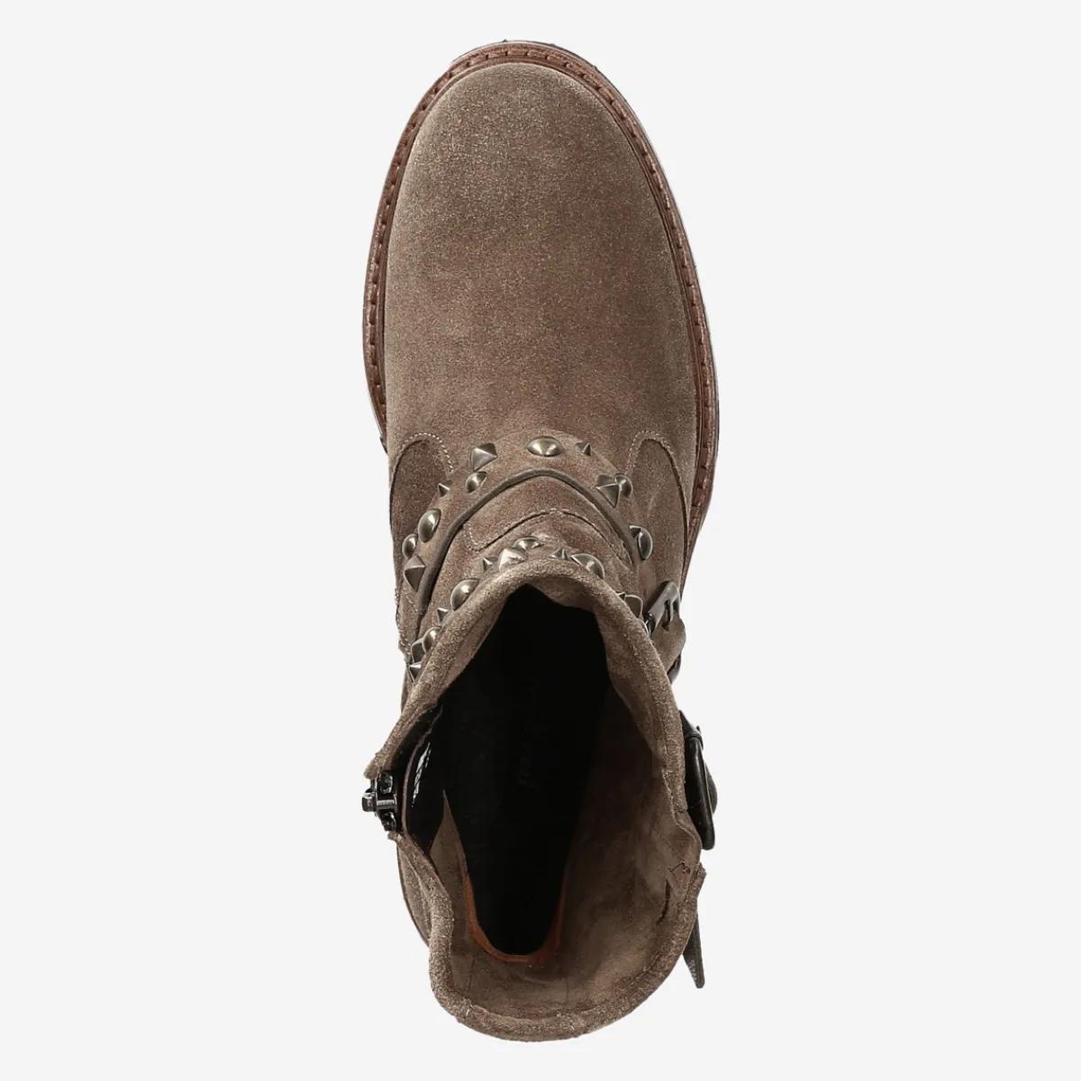 Paul Green Stiefeletten|Trendstarker Bootie 9330-033 Braun